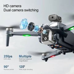 Professional 8K HD Drone 4.3'' Screen Remote Control