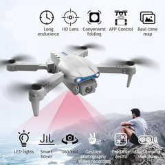 Professional 8K HD Drone 4.3'' Screen Remote Control