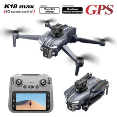Professional 8K HD Drone 4.3'' Screen Remote Control
