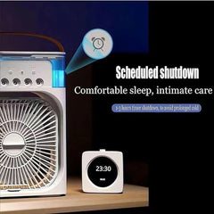 AIr Conditioner Household Mini Air Cooler LED Night Light Humidifier