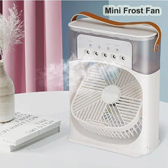 AIr Conditioner Household Mini Air Cooler LED Night Light Humidifier